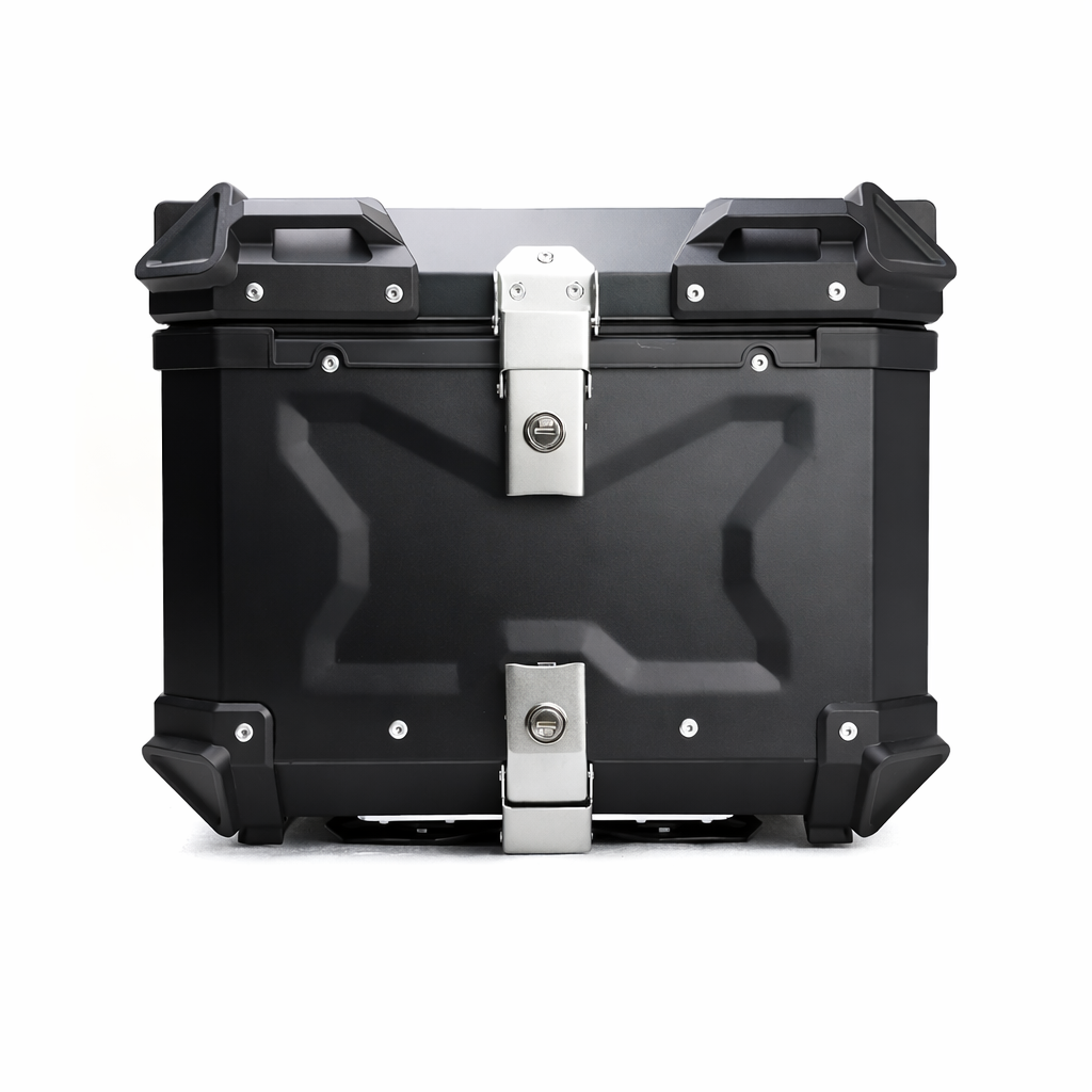 Top case moto noir intense