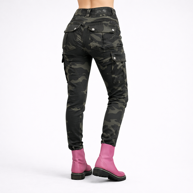 Pantalon cargo moto femme | Camo ranger