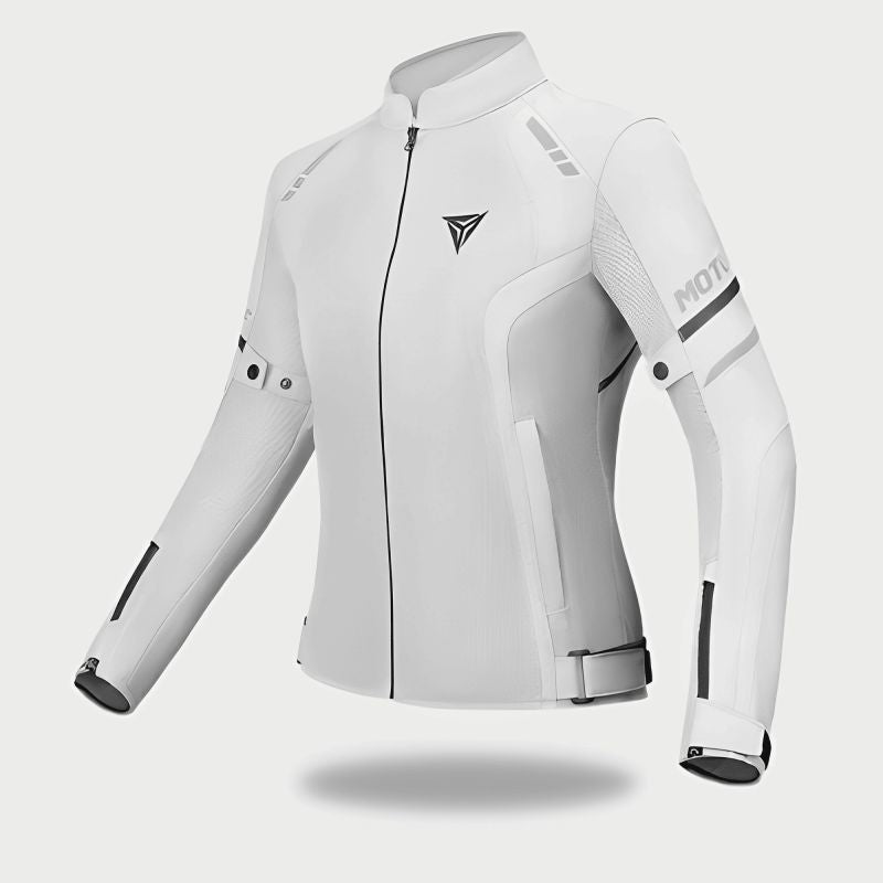 Blouson moto femme | Grey